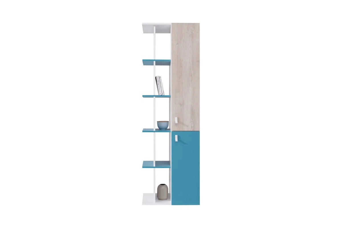 SCHLAFZIMMER Set 6-tlg. – PLANET System – Sonoma Eiche / Weiß - Eichefarben, Holzwerkstoff (90/190/90cm) - hi-markt