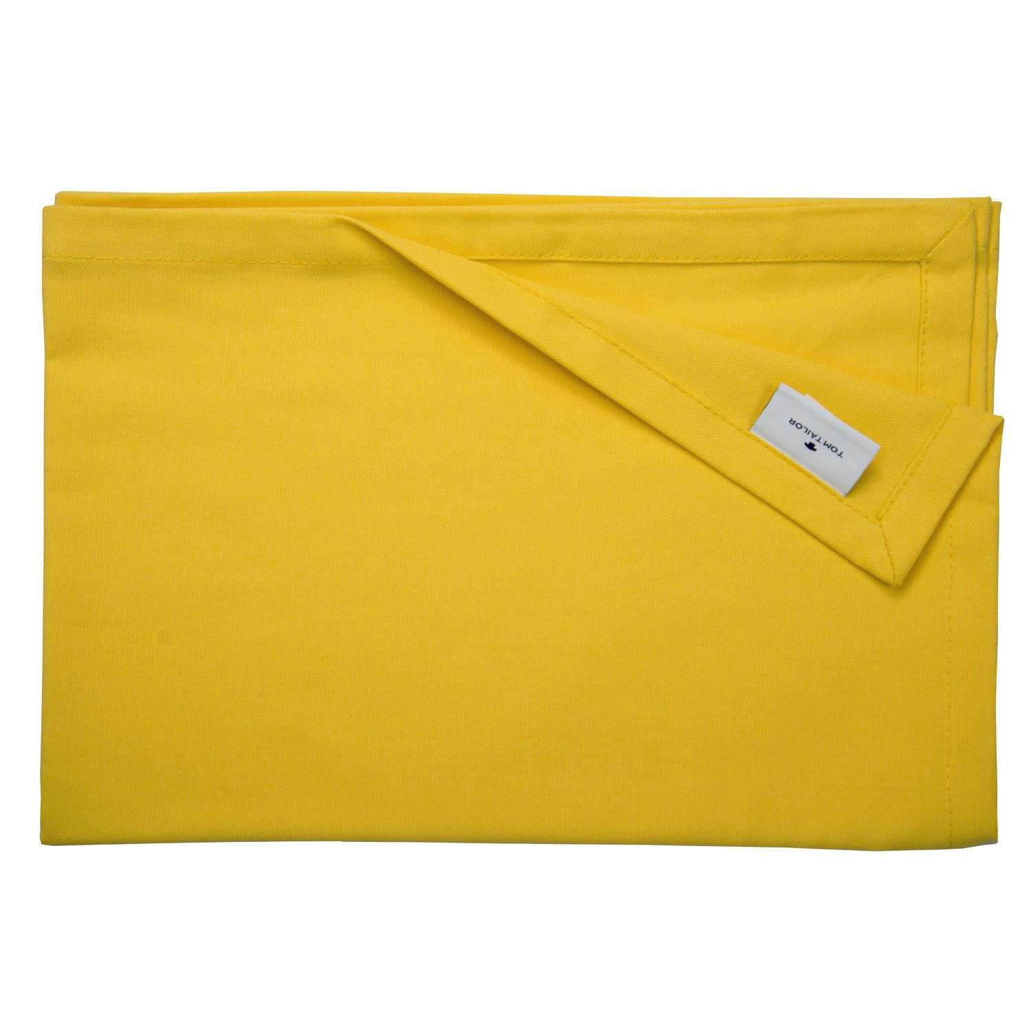 TISCHLÄUFER IN LEINENOPTIK DOVE Blickdicht - Sonoma Eiche, Textil (150/50/0.5cm) - Tom Tailor