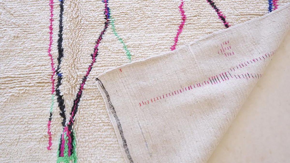 BERBERTEPPICH mehrfarbig handgewebt Pop 80x 240 cm - Multicolor, Naturmaterialien (80/240cm) - AFK Living