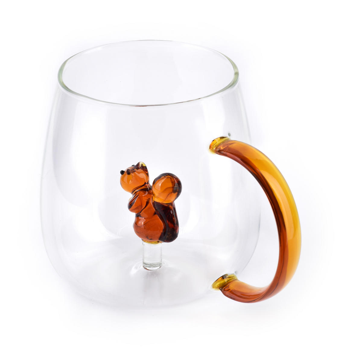 HRNEK Squirrel, borosilikátové sklo - průhledná, sklo (0.4L) - Mondex
