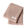 MUSSELINDECKE Altrosa Fransen - Altrosa, Textil (80/80cm) - nordic coast company