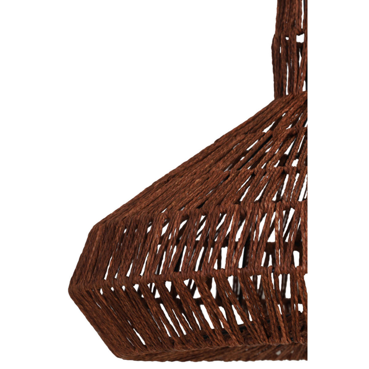 HÄNGELEUCHTE MASEY Ø49x35 cm, Textil, Terra-Orange - Terracotta, Textil (35/35/35cm) - Light & Living