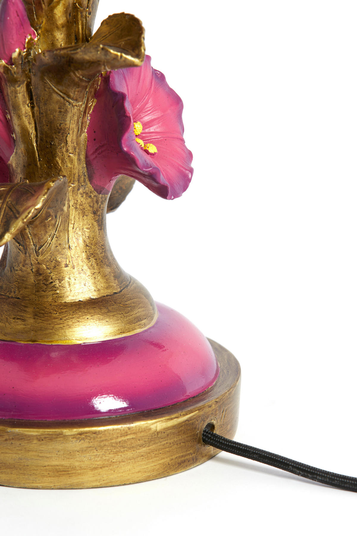 LAMPENSOCKEL Berisso Rosa 15/15/45.5 cm - Pink, Kunststoff (15/15/45.5cm) - Light & Living