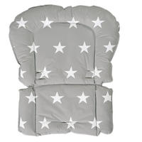 HOCHSTUHL-SITZVERKLEINERER Little Stars - Grau, Textil (50/3.5/65cm) - Roba