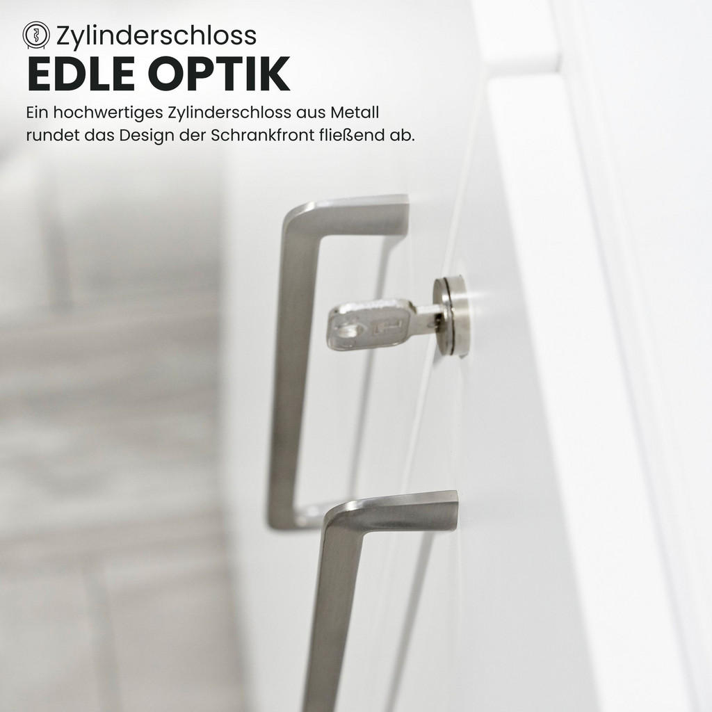 Thumbnail - bümö Aktenschrank, Graphit, Eiche, Holzwerkstoff, Nachbildung,Eiche, 1 Fächer, Rechteckig, 80x110x41.7 cm, FSC Mix, Arbe...