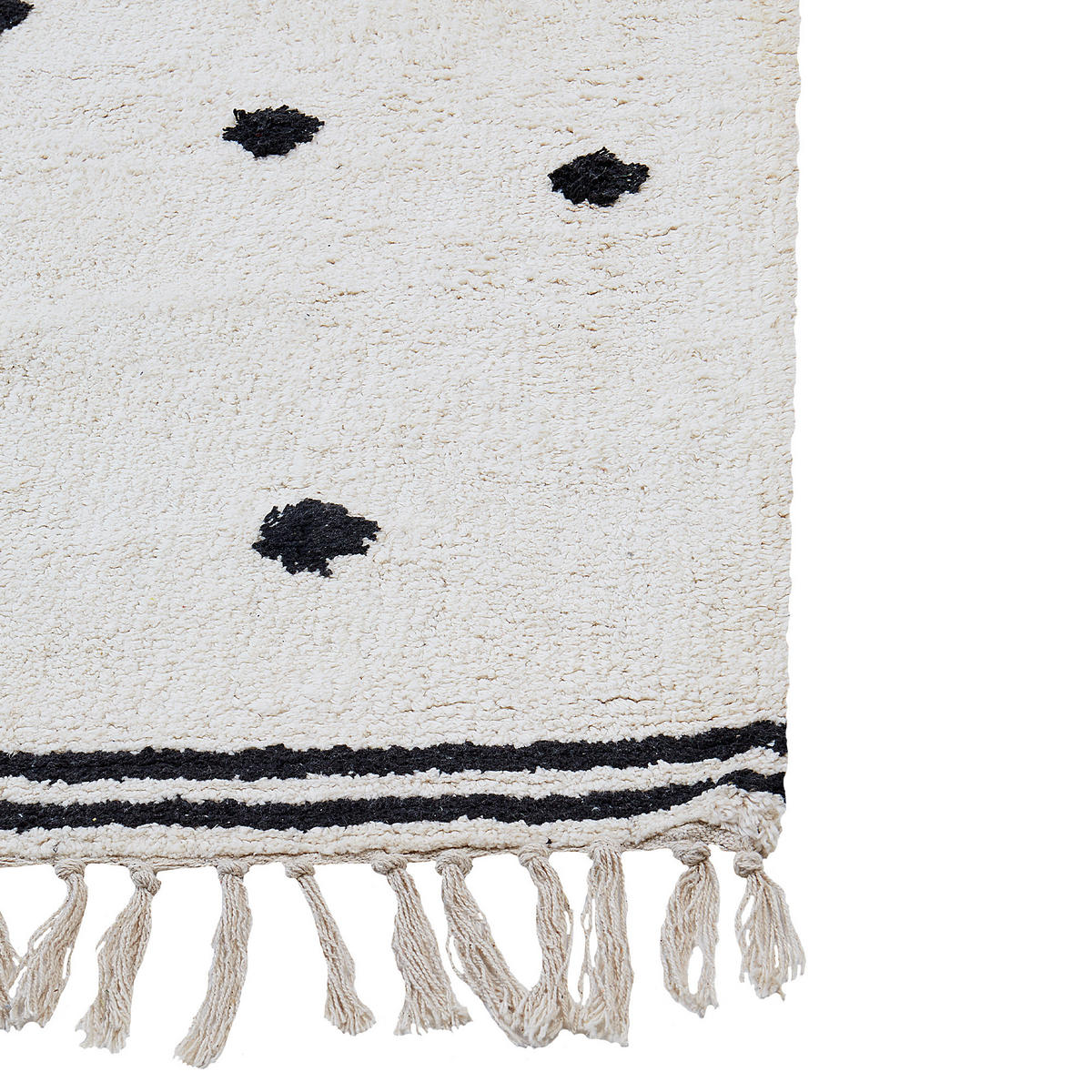 KINDERTEPPICH Laza 200/140 cm - Weiß, Textil (140/200cm) - Beliani
