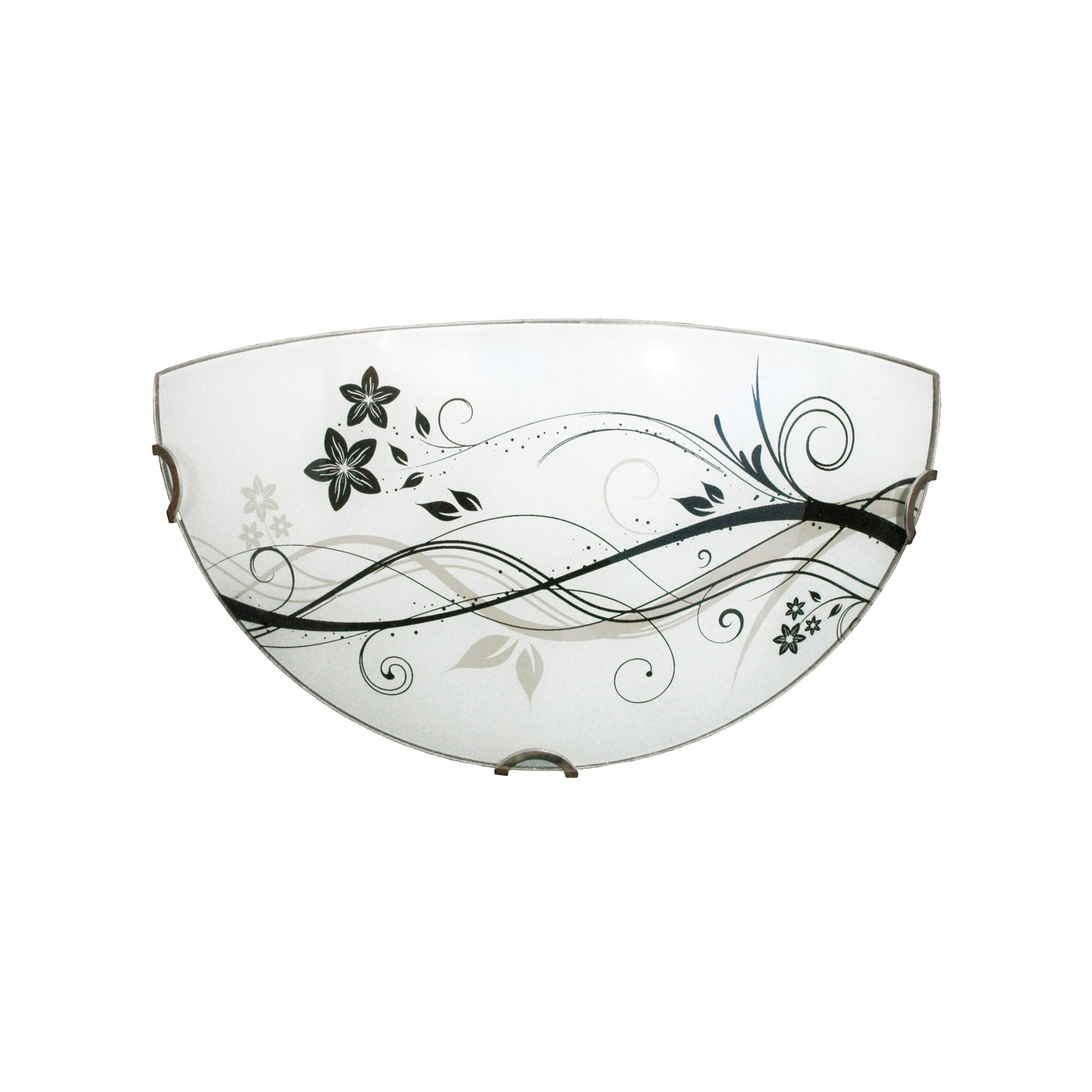 WANDLEUCHTE - Multicolor, Glas (32/16/6cm) - Lumicom