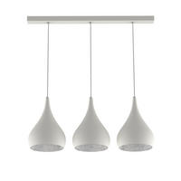 HÄNGELEUCHTE - Weiß, Metall (55/25/55cm) - Lumicom