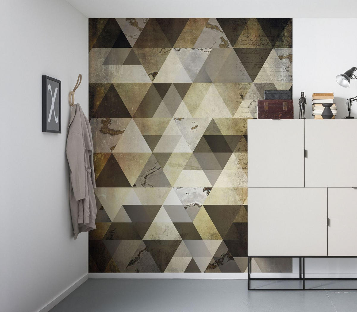 FOTOTAPETE Stein 200 x 250 cm - Multicolor, Papier (200/250cm) - Sanders & Sanders