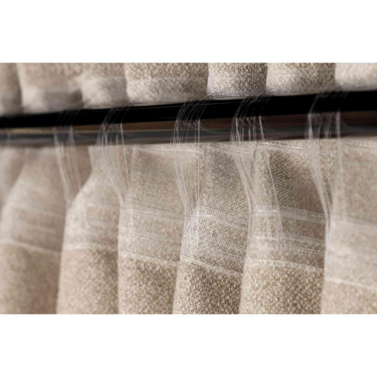 FERTIGVORHANG - Beige, Basics, Textil (130/250cm) - Esprit