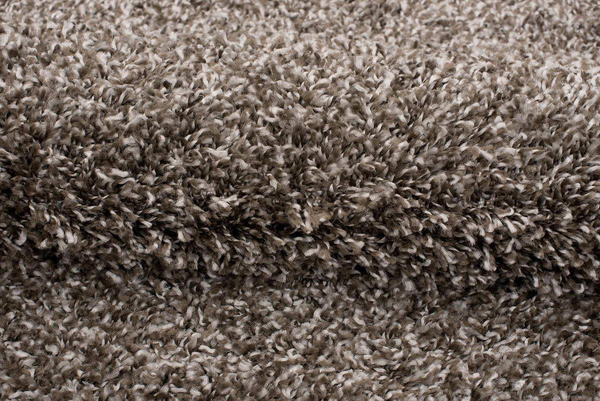 TEPPICH ESSENCE SQUARE Dunkelgrau 160/160 cm - Dunkelgrau, Kunststoff (160/160cm) - Tapiso