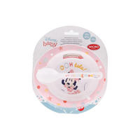 KINDERGESCHIRR Minnie Indigo Dreams hellrosa 2er Set - Hellrosa, Kunststoff (5.3/2.5/7.5cm)