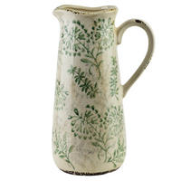 VASE Crocket - Grün, Keramik (32cm) - Mondex
