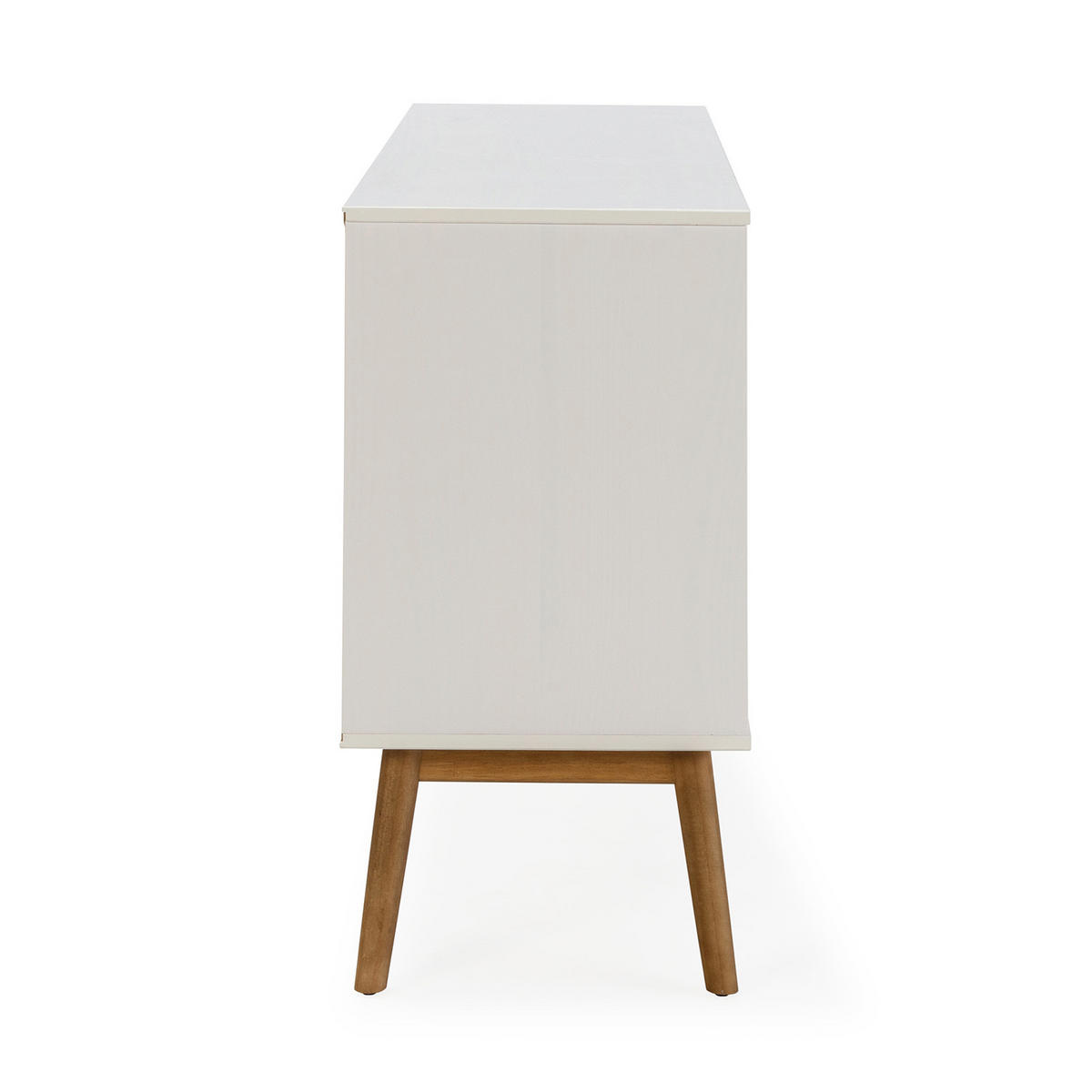 SIDEBOARD Baku 3 Schubladen 2 Türen weiß - Weiß, Holz (140/81/40cm)