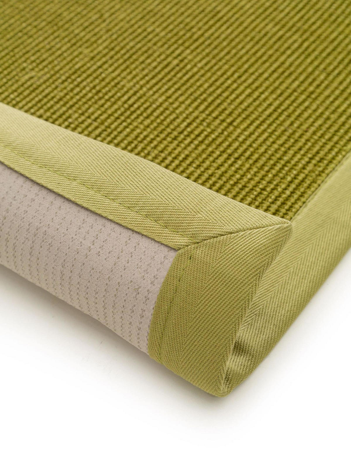FUSSMATTE Sana Grün 60x90 cm - Grün, Naturmaterialen (60/1cm) - KUNSTLOFT