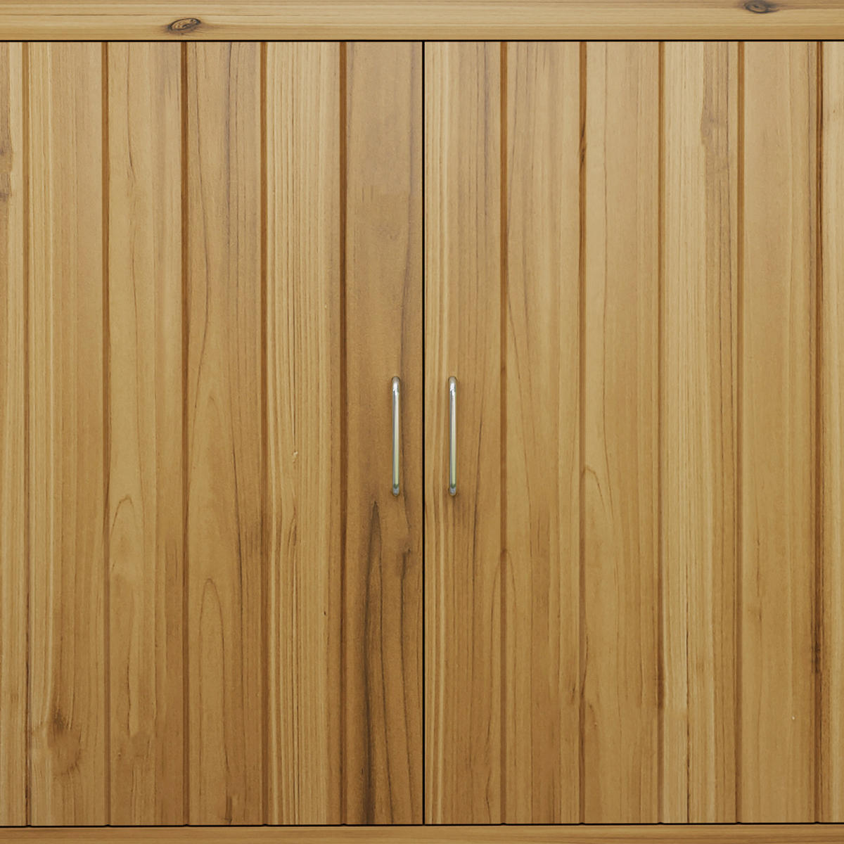 GERÄTESCHUPPEN DE-17608 2 Türen, 2 Böden mit Schrägdach Braun - Braun, Holz (110/85/50cm) - ComfortXL