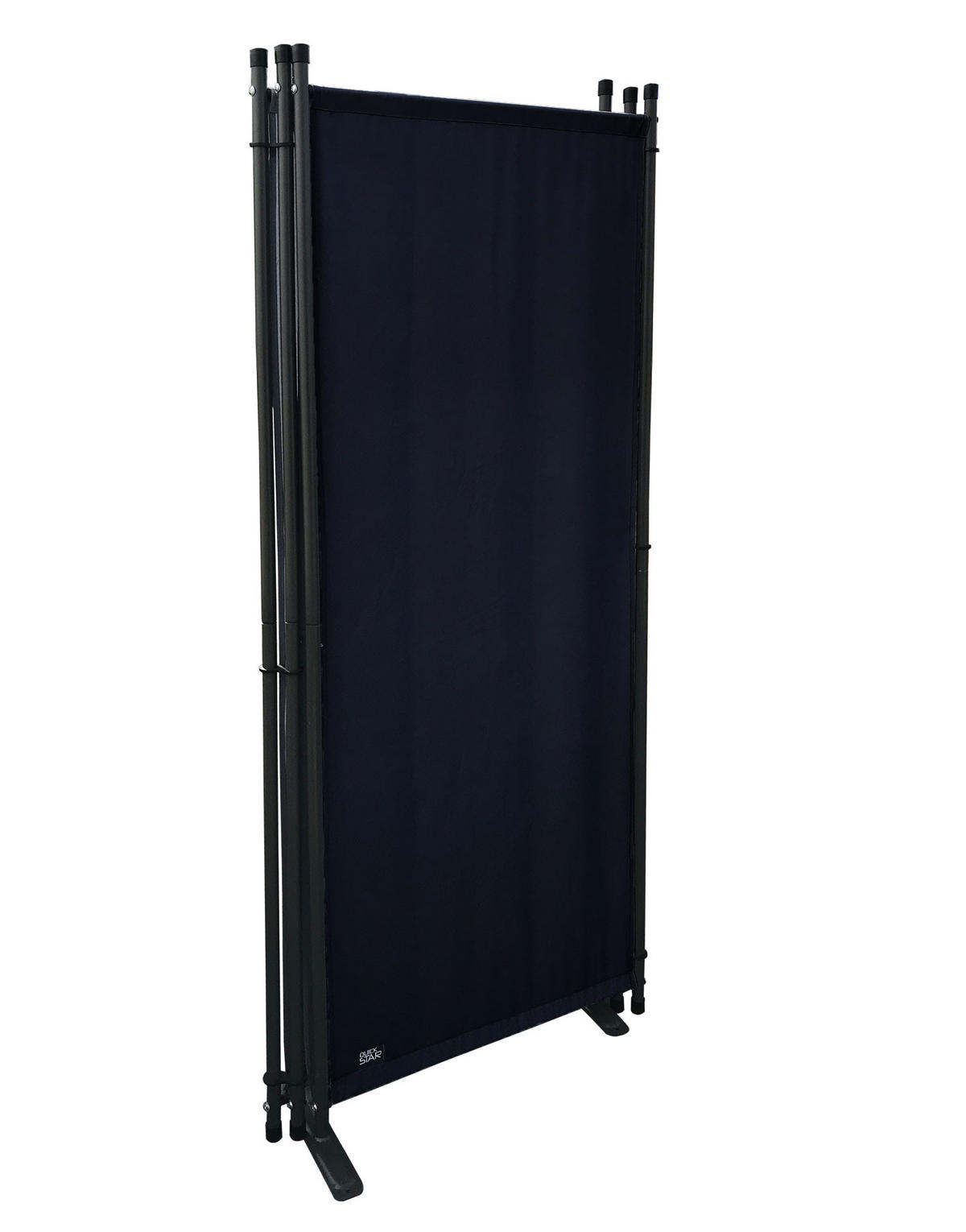 PARAVENT 6-tlg. 340x165 cm Schwarz - Schwarz, Metall (340/165cm) - QUICK STAR