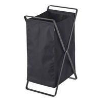 WÄSCHESAMMLER Tower schwarz 36/64/30 cm - Schwarz, Metall (30/64/36cm) - Yamazaki