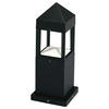 WEGELEUCHTE Schwarz - Schwarz, Metall (15/15/37cm) - click-licht