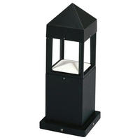 WEGELEUCHTE Schwarz - Schwarz, Metall (15/15/37cm) - click-licht
