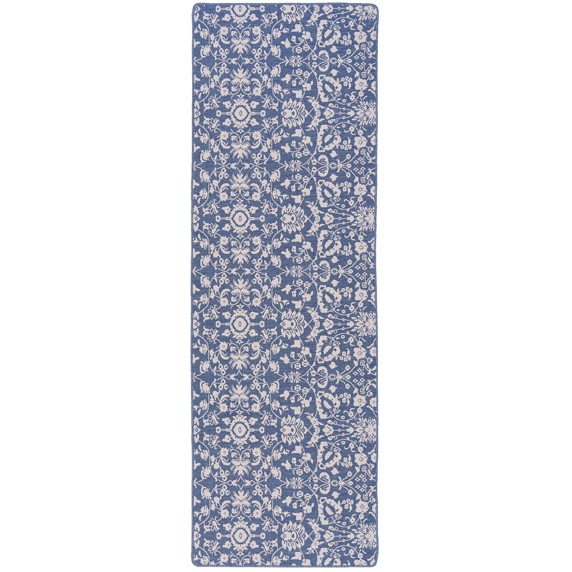 IN- UND OUTDOOR TEPPICH LÄUFER BEIDSEITIG NEWPORT - Creme, Textil (80/400cm) - Snapstyle