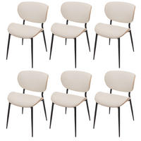 ESSZIMMERSTUHL Beige, Weiß - Beige/Weiß, Textil (50/80/51cm) - MCW