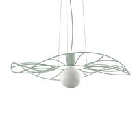 HÄNGELEUCHTE - Grün, Metall (60/60/8cm) - Lumicom