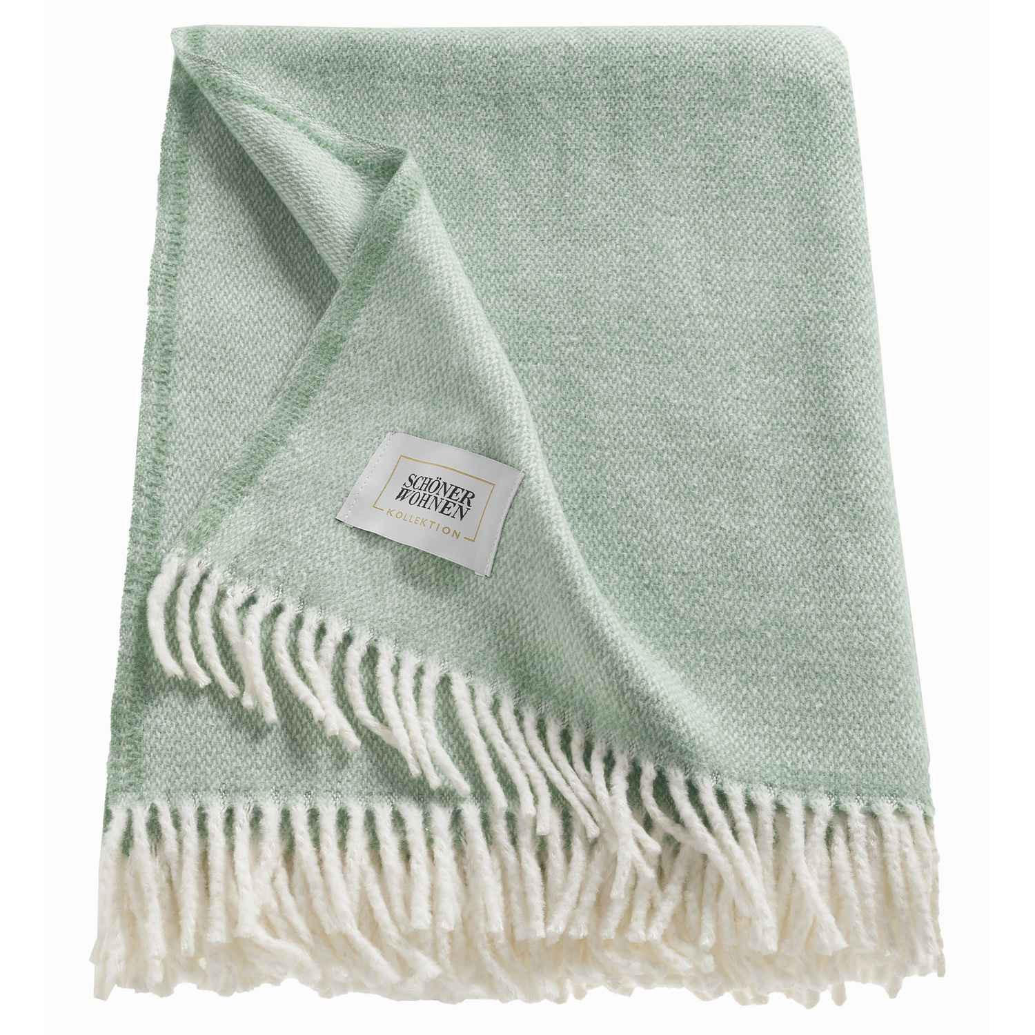 KUSCHELDECKE RELAX - Mintgrün, Textil (140/200cm) - Schöner Wohnen