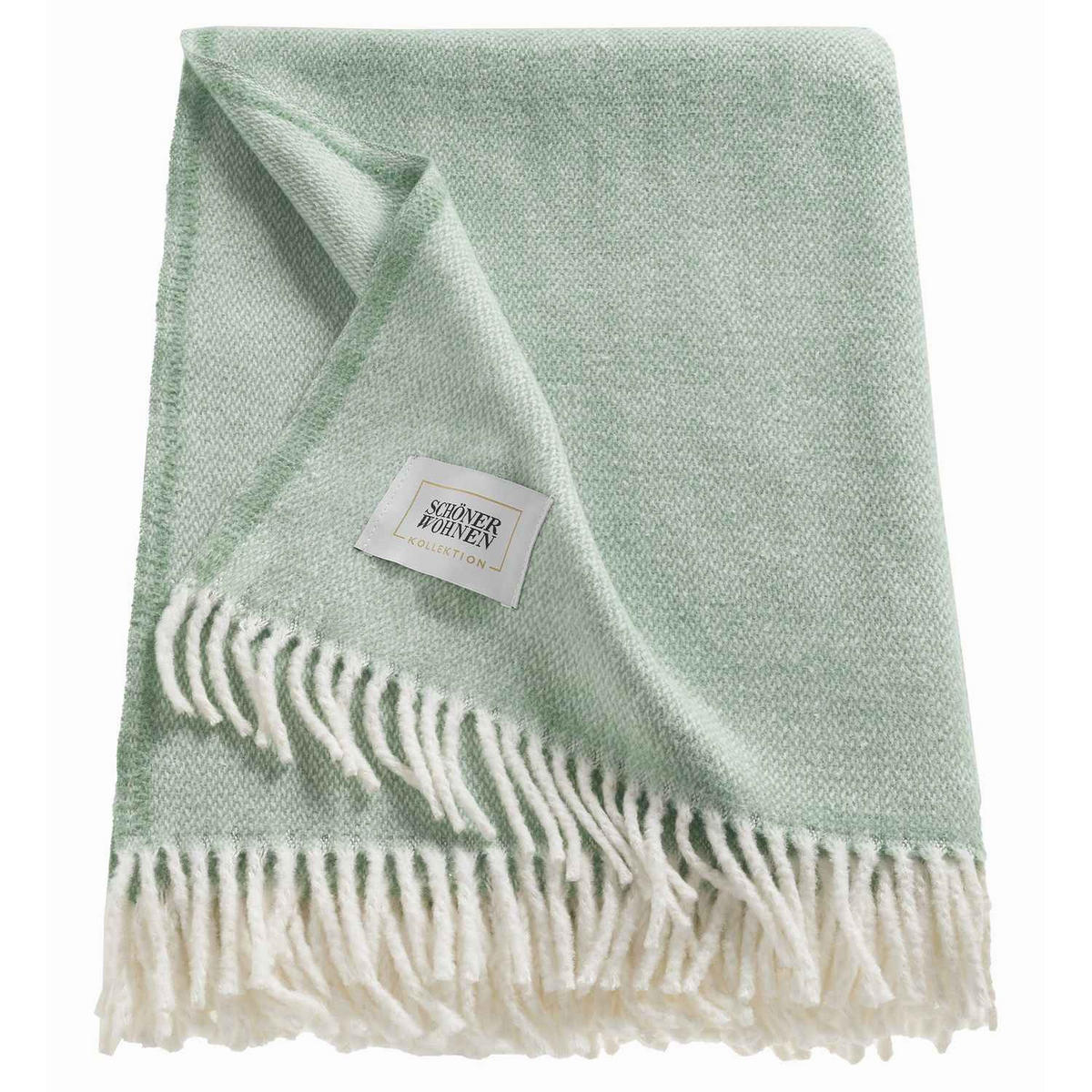 KUSCHELDECKE RELAX - Mintgrün, Textil (140/200cm) - Schöner Wohnen