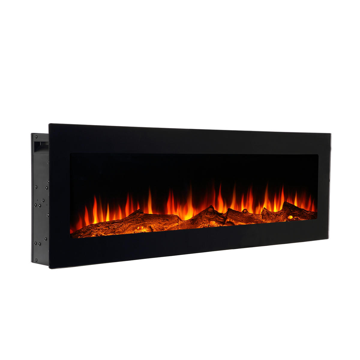 ELEKTROKAMIN Cortina B110 cm - Schwarz, Metall (12/110cm) - Sedex