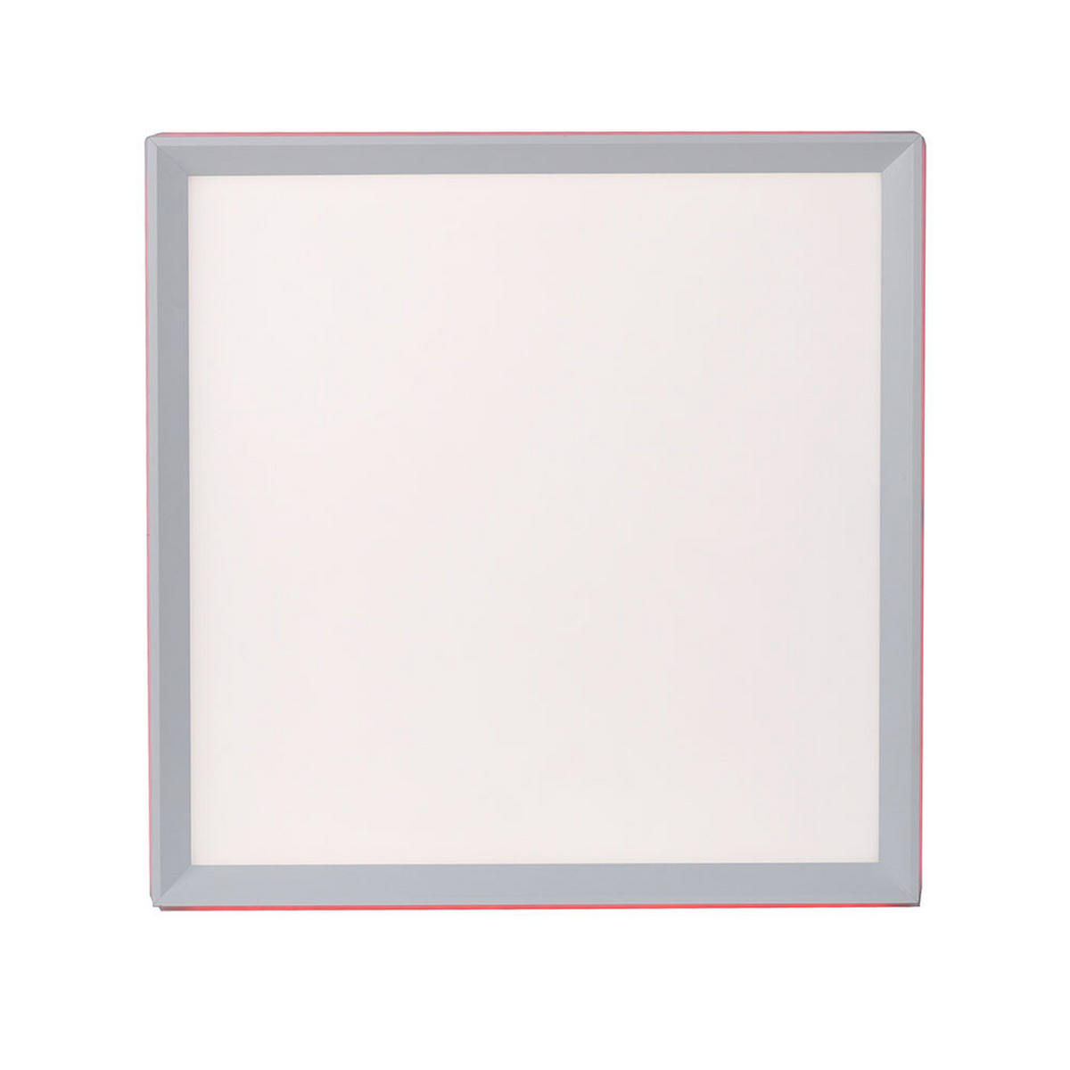 LED DECKENLEUCHTE Weiß mit Fernbedienung - Weiß, Metall (45/45/6.5cm)