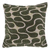 DEKOKISSEN Lux Grün 45/45/8 cm - Waldgrün, Textil (45/45cm) - Unique Living