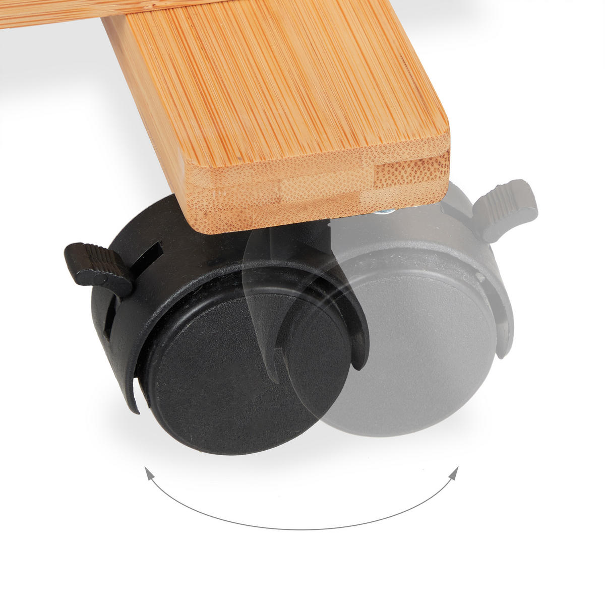 PFLANZENREGAL - Hellbraun, Holz (95/79/36cm) - Relaxdays