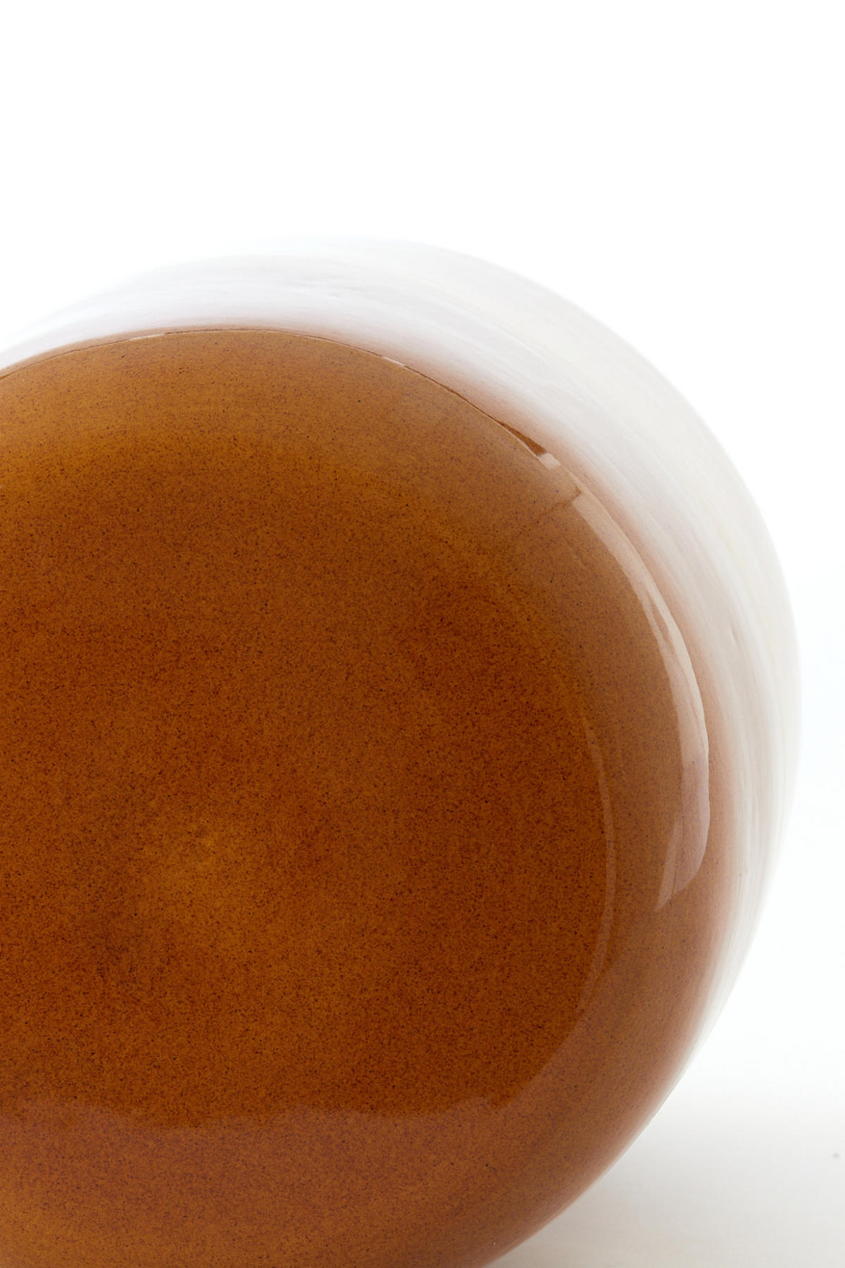 BEISTELLTISCH Franca Gelb Ø34/46,5 cm - Gelb, Keramik (30.5/30.5/26cm) - Light & Living