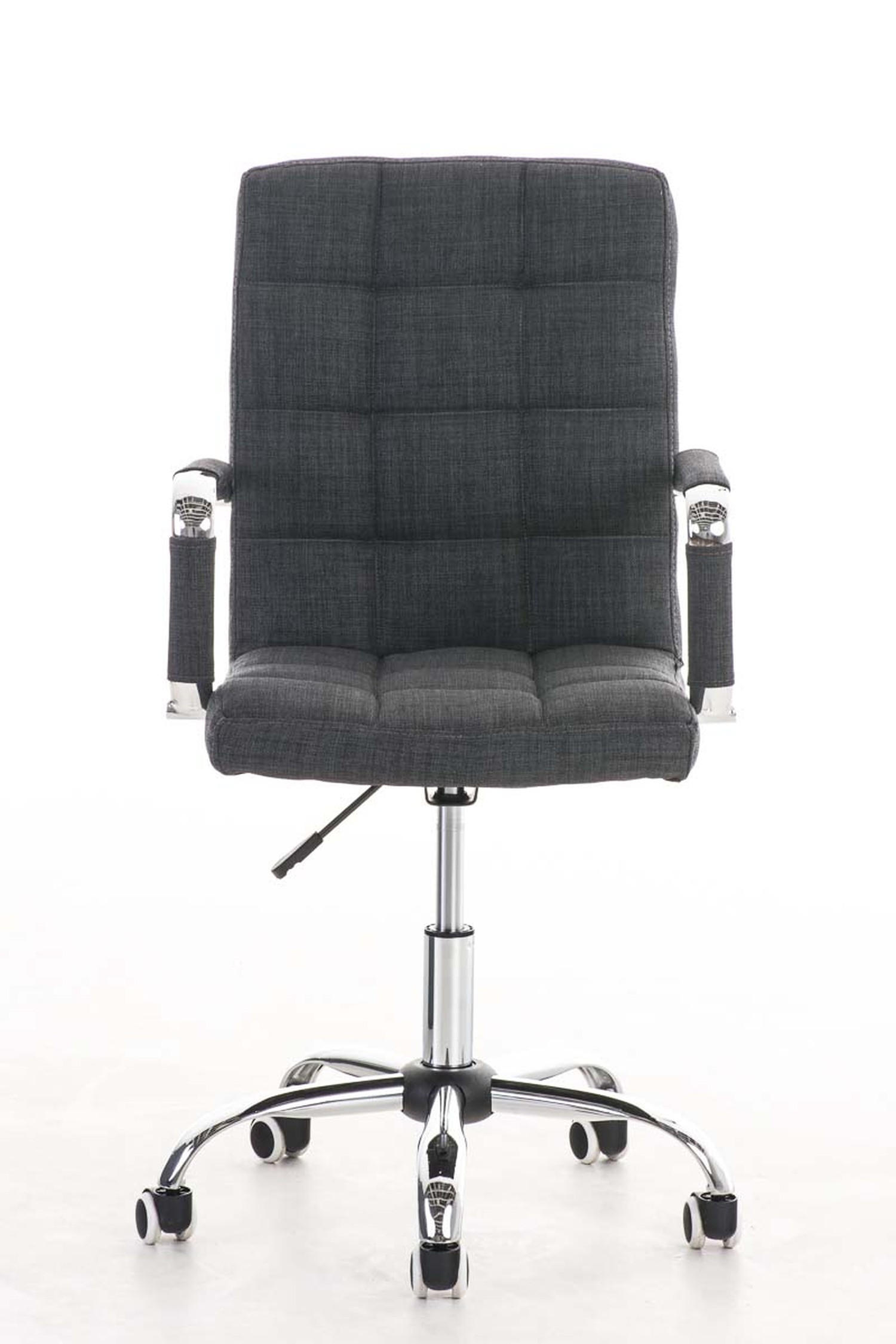 BÜROSTUHL Deal V2, Stoff Grau - Grau, Textil/Metall (56/104/62cm) - TPFLiving