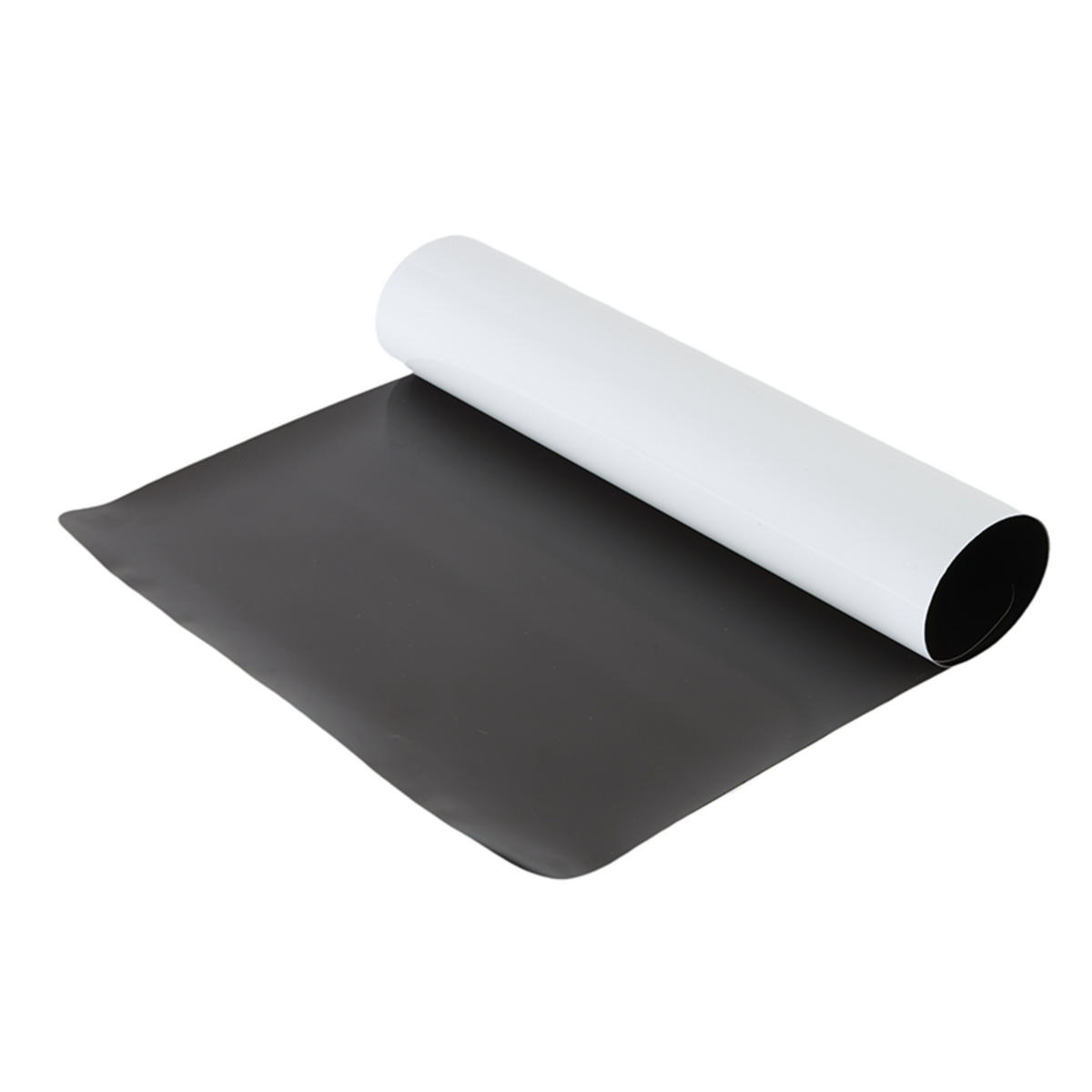 WHITEBOARD Folie - Weiß, Kunststoff/Metall (80/40/0.5cm) - Relaxdays