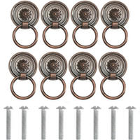 MÖBELGRIFF Bronze Rot 8er-Set - Kupferfarben, Metall (3.7/1/5.2cm)