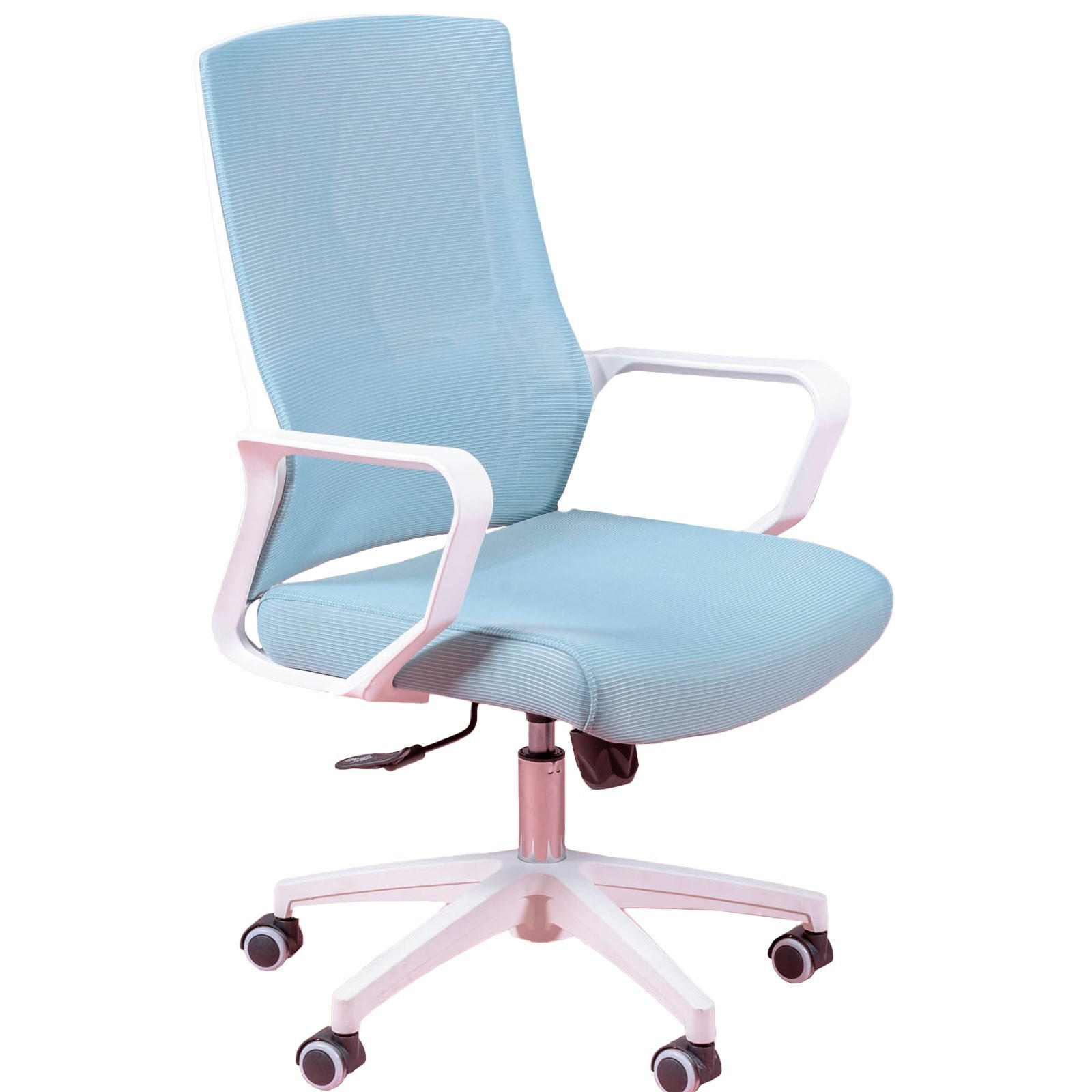 SCHREIBTISCHSTUHL Textil Blau - Blau, Textil (60/100/58cm) - Nest Dream