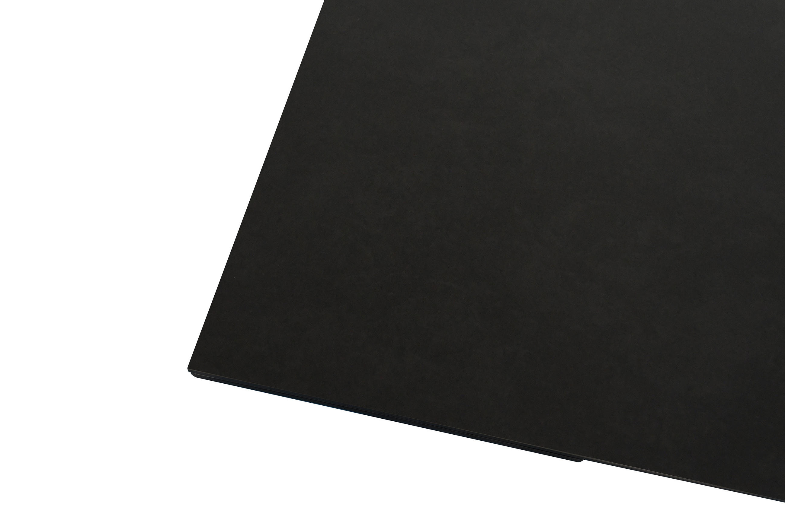 ESSTISCH MIMO - Dunkelgrau/Schwarz, Keramik (90/180/76cm) - SAM