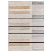 WEBTEPPICH grau und beige Craft 160/230 cm - Beige/Grau, Naturmaterialien/Textil (160/230cm) - Atticgo
