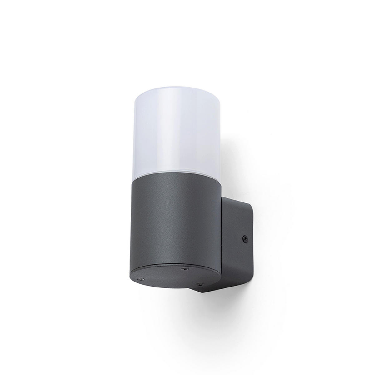 AUSSENLEUCHTE BONNIE Anthrazitgrau 11 W IP44 - Grau, Metall (113/86/176cm) - Rendl