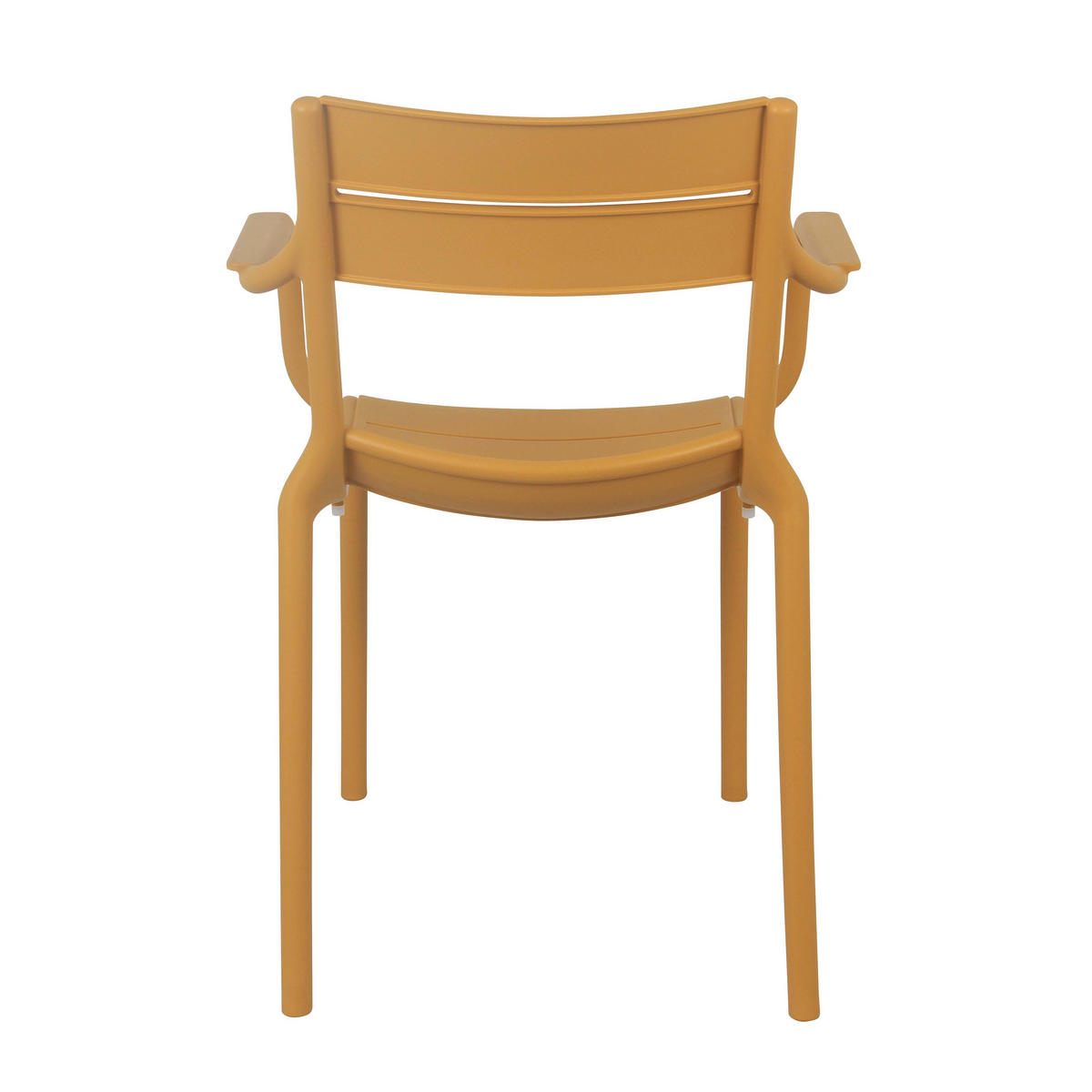 GARTENSTUHL, Gelb - Gelb, Kunststoff (50/82/54cm) - Oviala