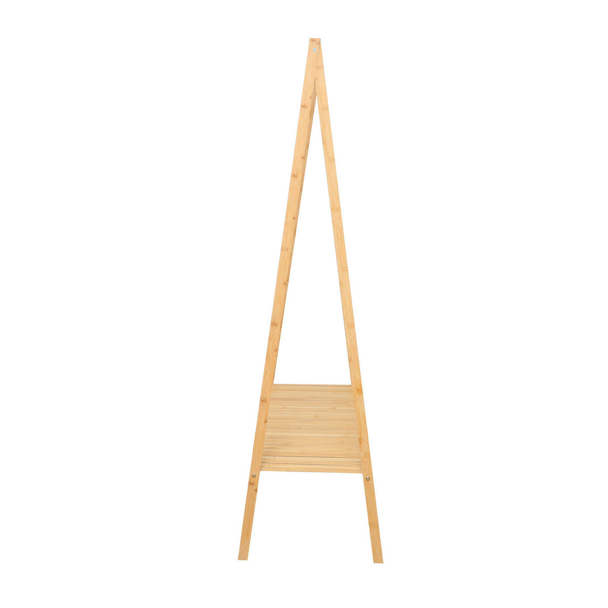 GARDEROBENSTÄNDER LANA Bambus - Naturfarben, Holz (100/159/45cm) - SVITA