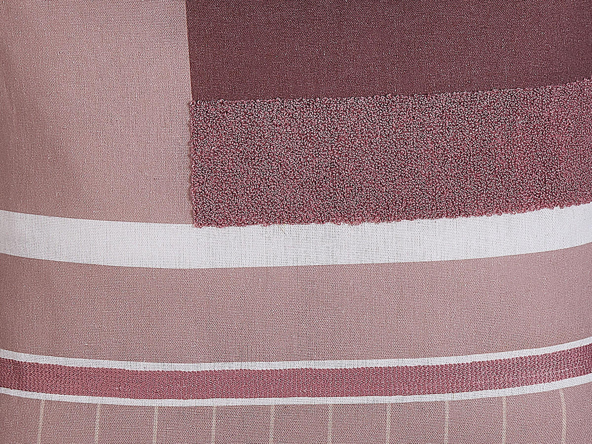 DEKOKISSEN 2er-Set Bunt 45/45 cm Erinus - Multicolor, Textil (45/45cm) - Beliani