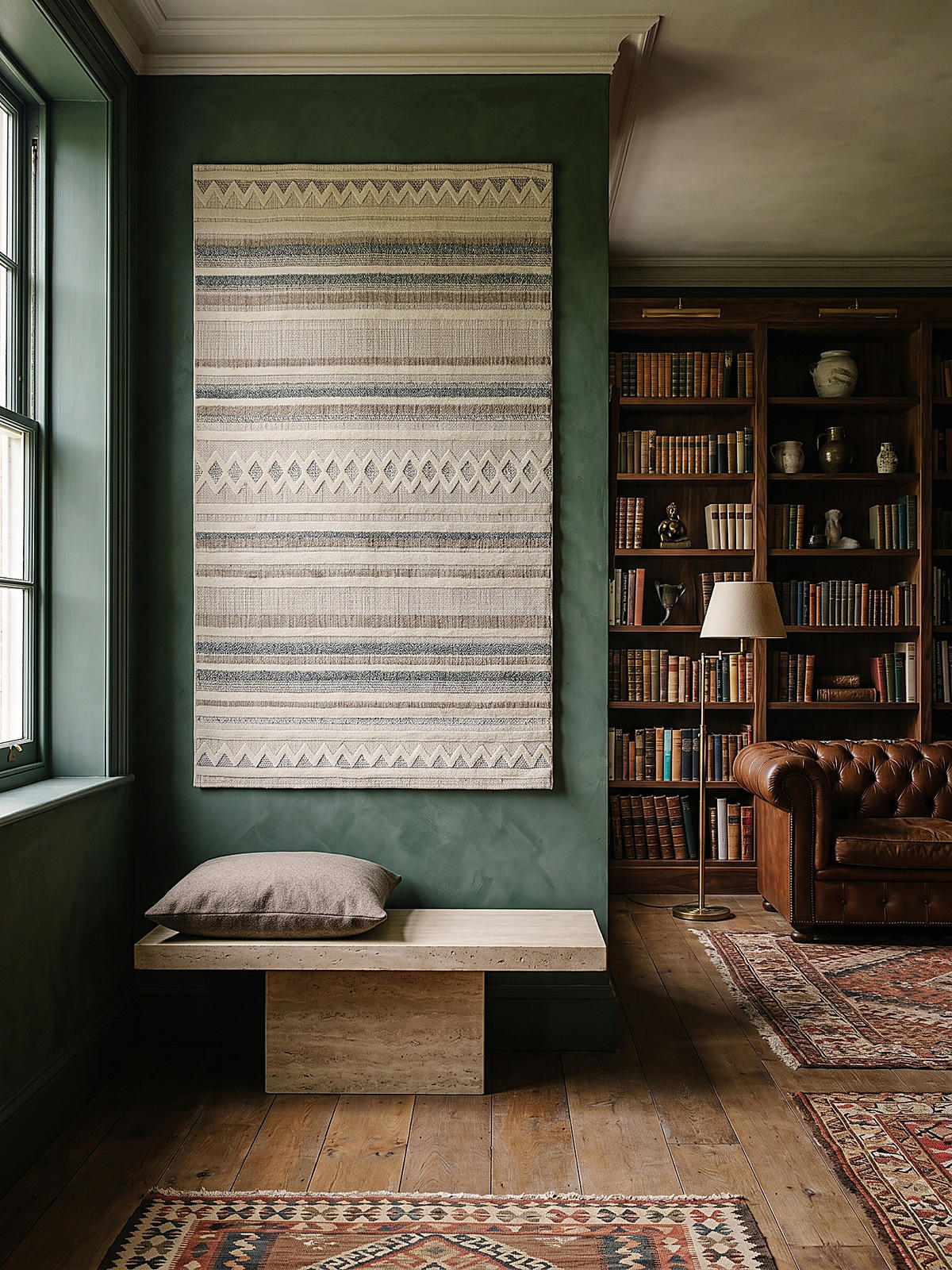TEPPICH Waschbar RIDGE, gestreift, Grau-Beige, 194 x 290 cm - Beige, Textil (290/194cm) - KADIMA DESIGN