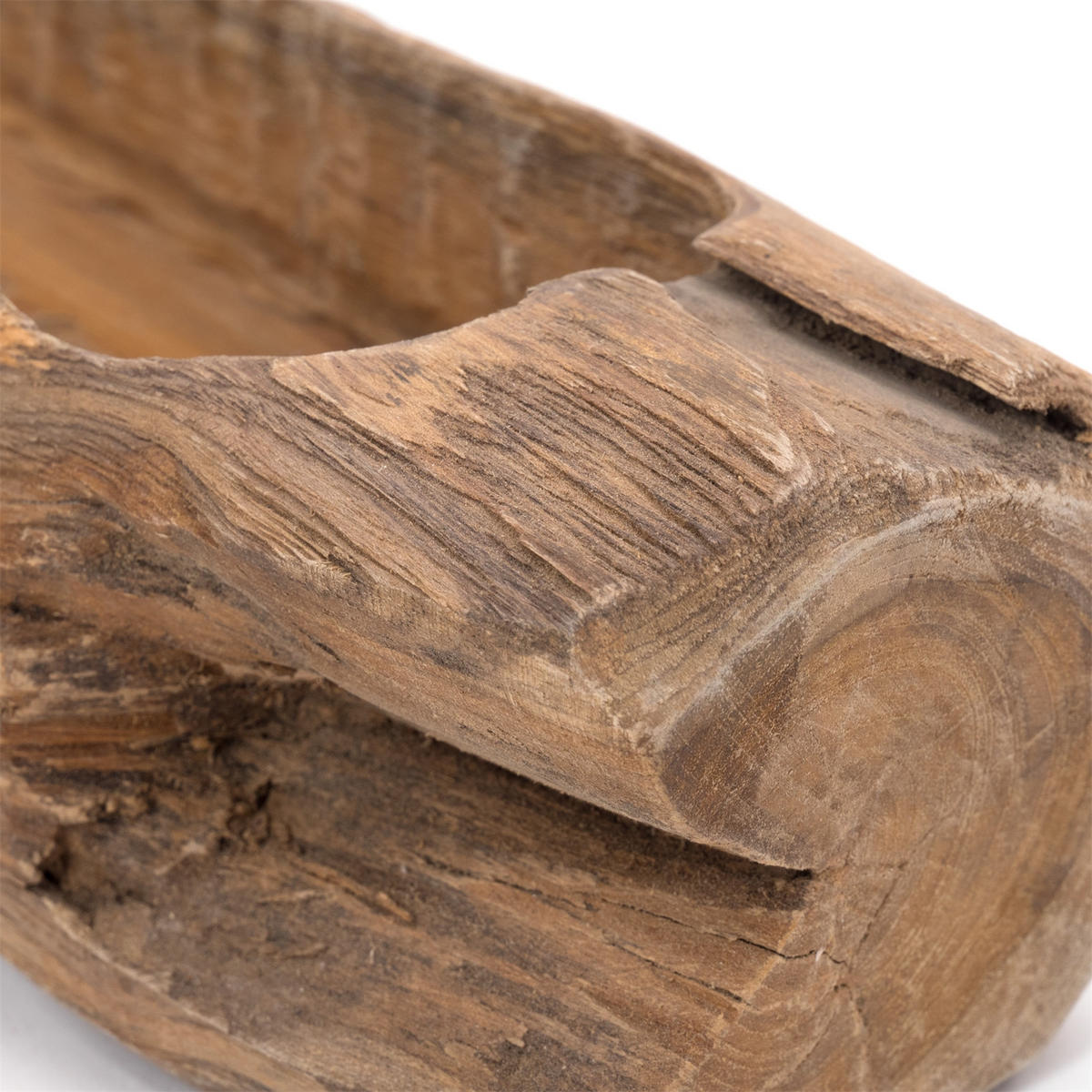 HOLZ-SCHALE Fiore 40 Teakholz naturfarben - Naturfarben, Holz (13cm) - DESIGN DELIGHTS