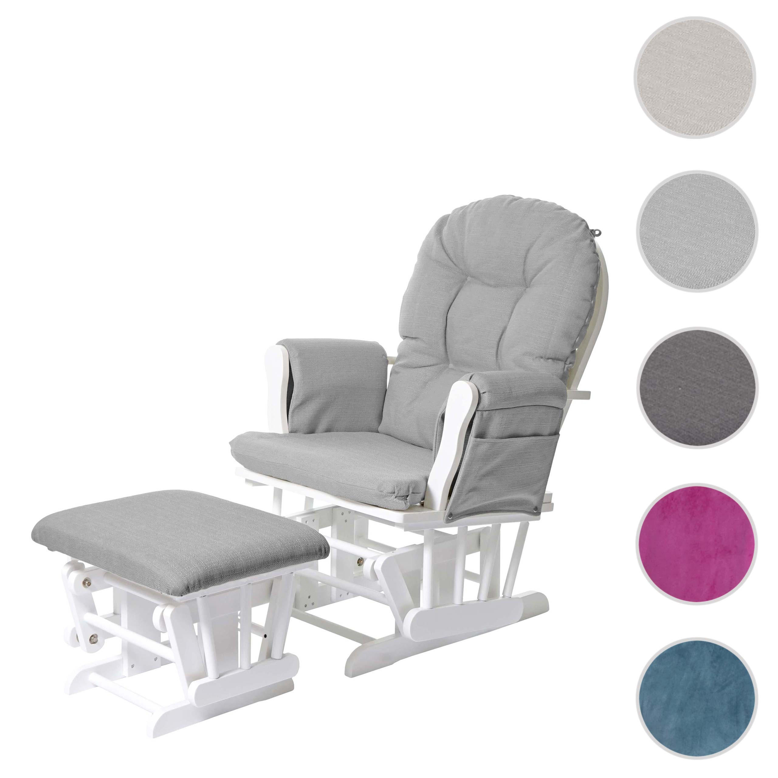 Thumbnail - MCW Relaxsessel, Hellgrau, Textil, 68x98x76 cm, Wohnzimmer, Sessel, Polstersessel