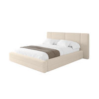 POLSTERBETT mit Bettkasten und Lattenrost, Bett mit Matratze H3/H4 - TEVO 160x200 Dunkelbeige - Cappuccino, Holzwerkstoff/Textil (160/200cm) - ALTDECOR