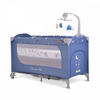 REISEBETT Once upon a time blau 2 Ebenen, Seiteneingang, Matratze, Mobile - Blau, Kunststoff (60/120cm) - Cangaroo
