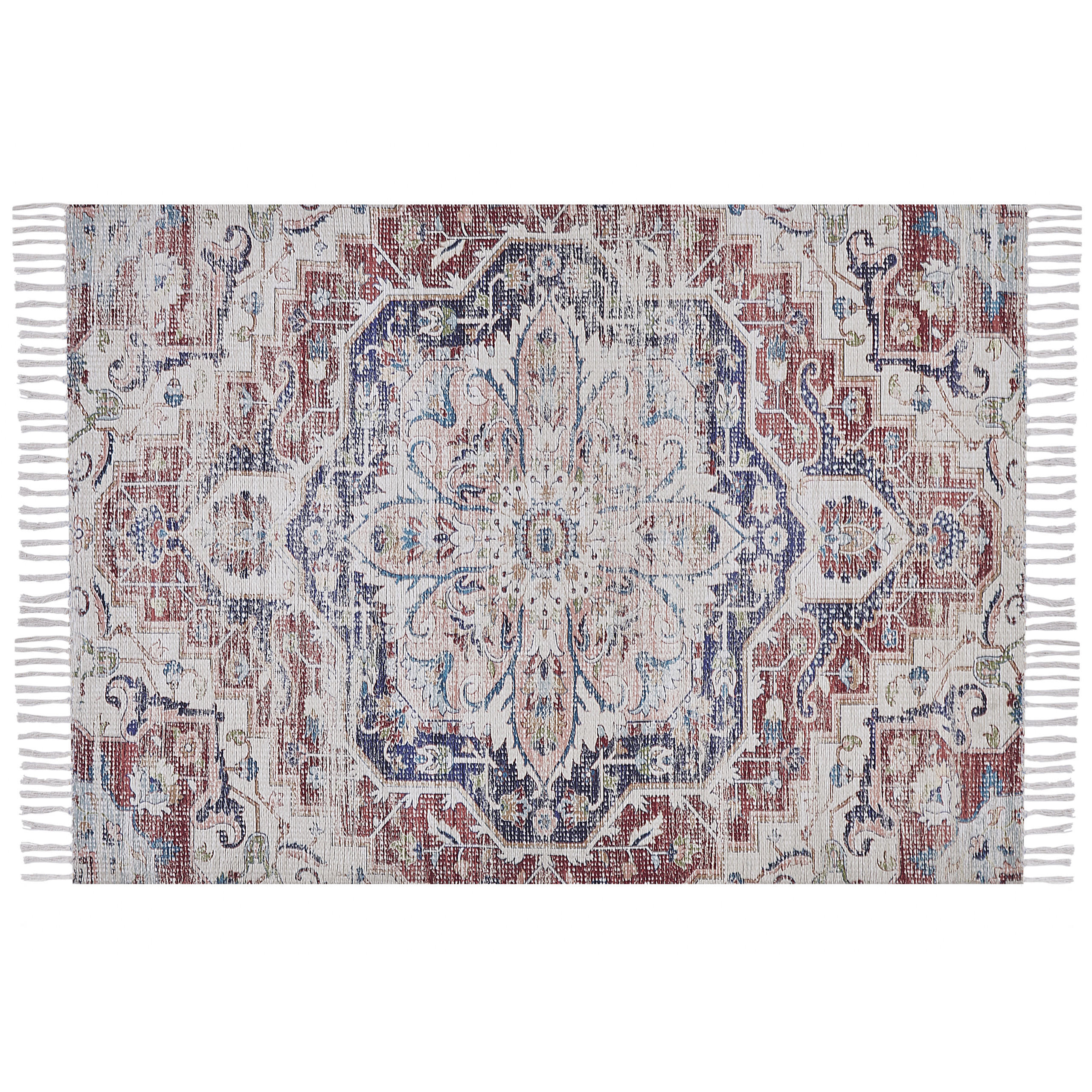 KURZFLOR-TEPPICH Kelkit 230/150 cm - Multicolor, Kunststoff (150/230cm) - Beliani